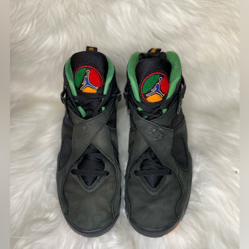 Mens Jordan 8 Retro Tinker Air Raid Sneakers Shoes Size 9 - Picture 12 of 13